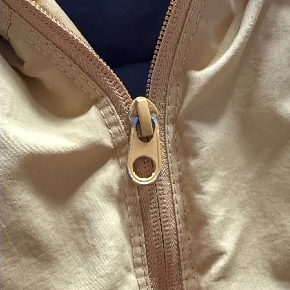 Zara Kids Yellow Puffer Jacket with Faux Fur Hood